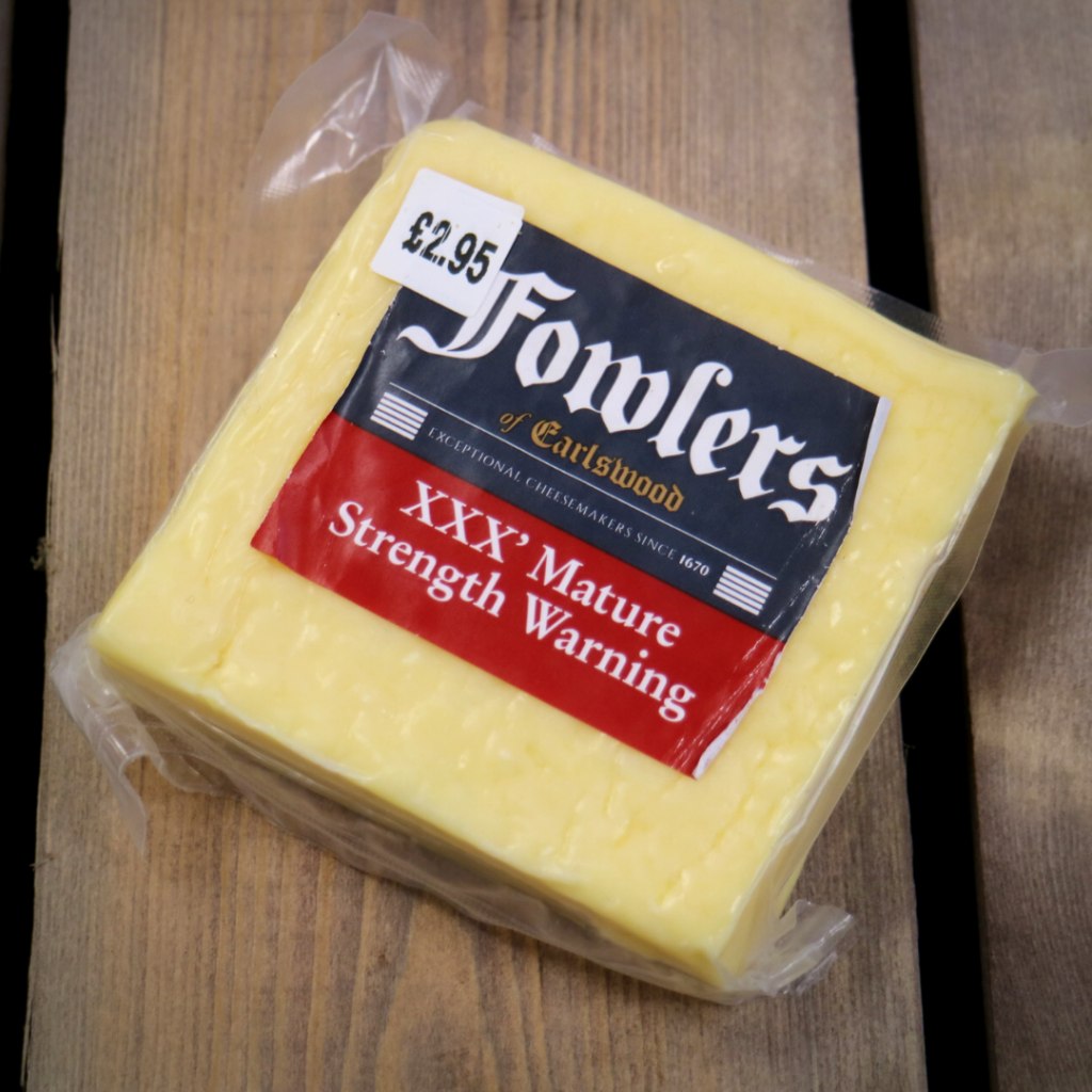 Fowlers Xxx Mature Cheese · Essington Farm